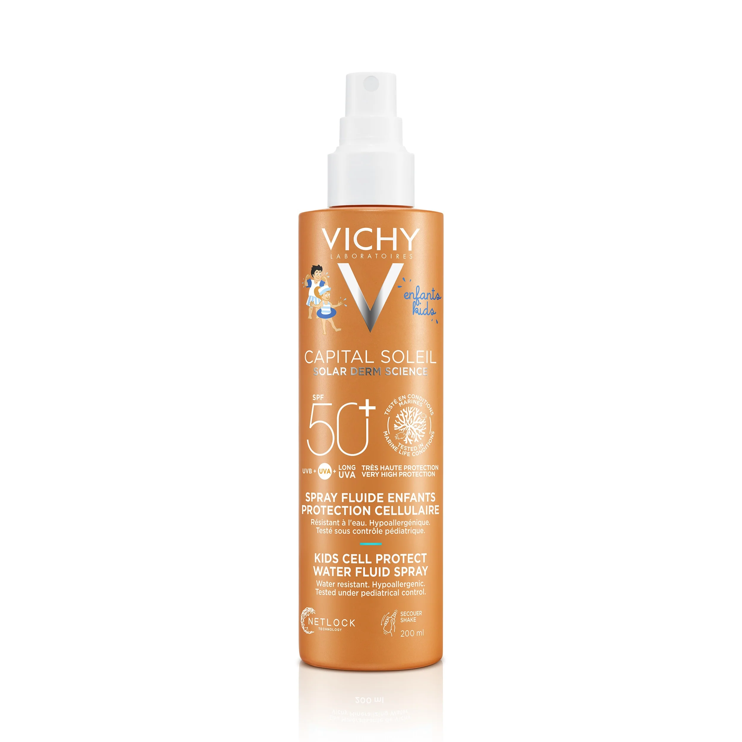 Capital Soleil Capital Soleil Cell Protect Spray Bambino SPF50+ - Spray solare corpo alta prot., Prodotti per Bambini