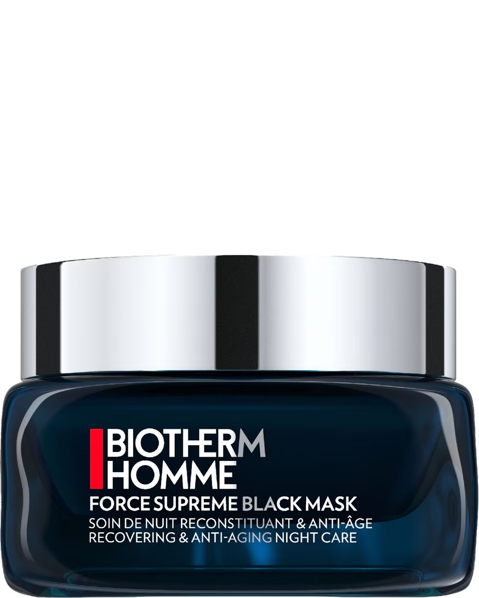 BIOTHERM FORCE SUPREME HOMME BLACK MASK ANTI-AGING MASKA ZA LICE