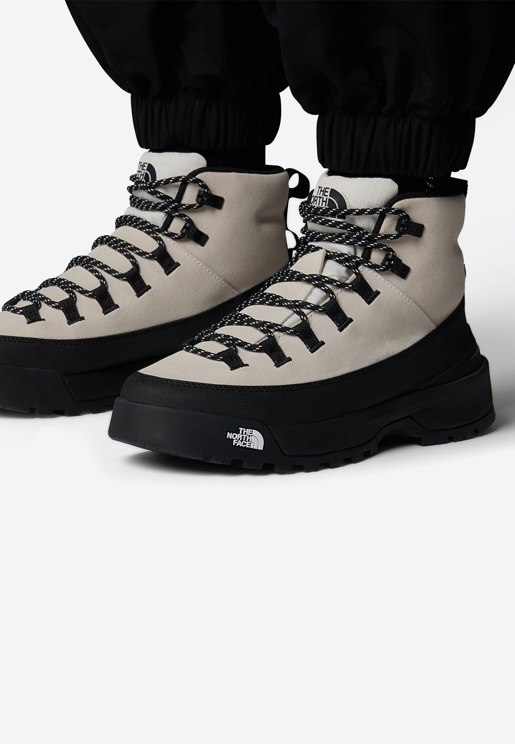 The North Face GLENCLYFFE URBAN UNISEX - Schnürstiefeletten - Weiß/Schwarz