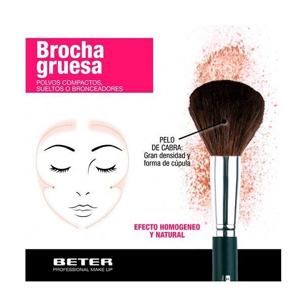 Silný štětec na make-up | 1 ks