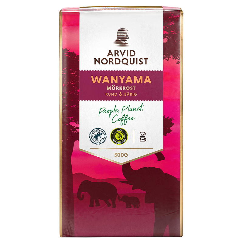 Arvid Nordquist Classic Wanyama 500g, filtro molido