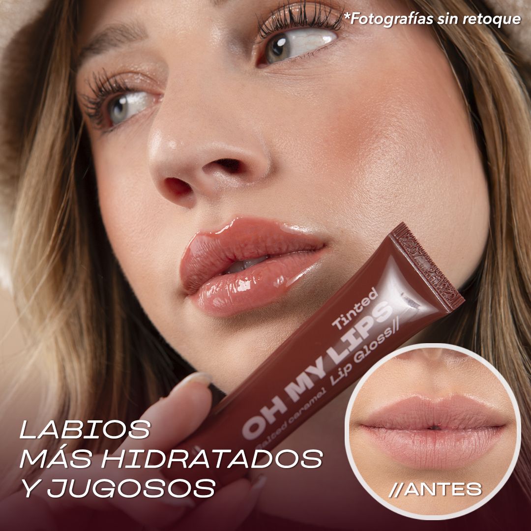 Oh My Lips Sjaj za usne u boji slanog karamela Sjajevi za usne i sjajila