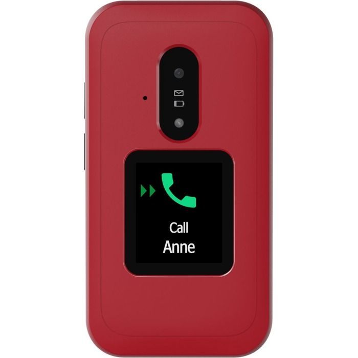 Téléphone portable Doro Leva E30 2,8” 4G Nano SIM Rouge