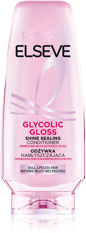 Bálsamo capilar L'Oréal Paris Elseve Glycolic Gloss para brilho
