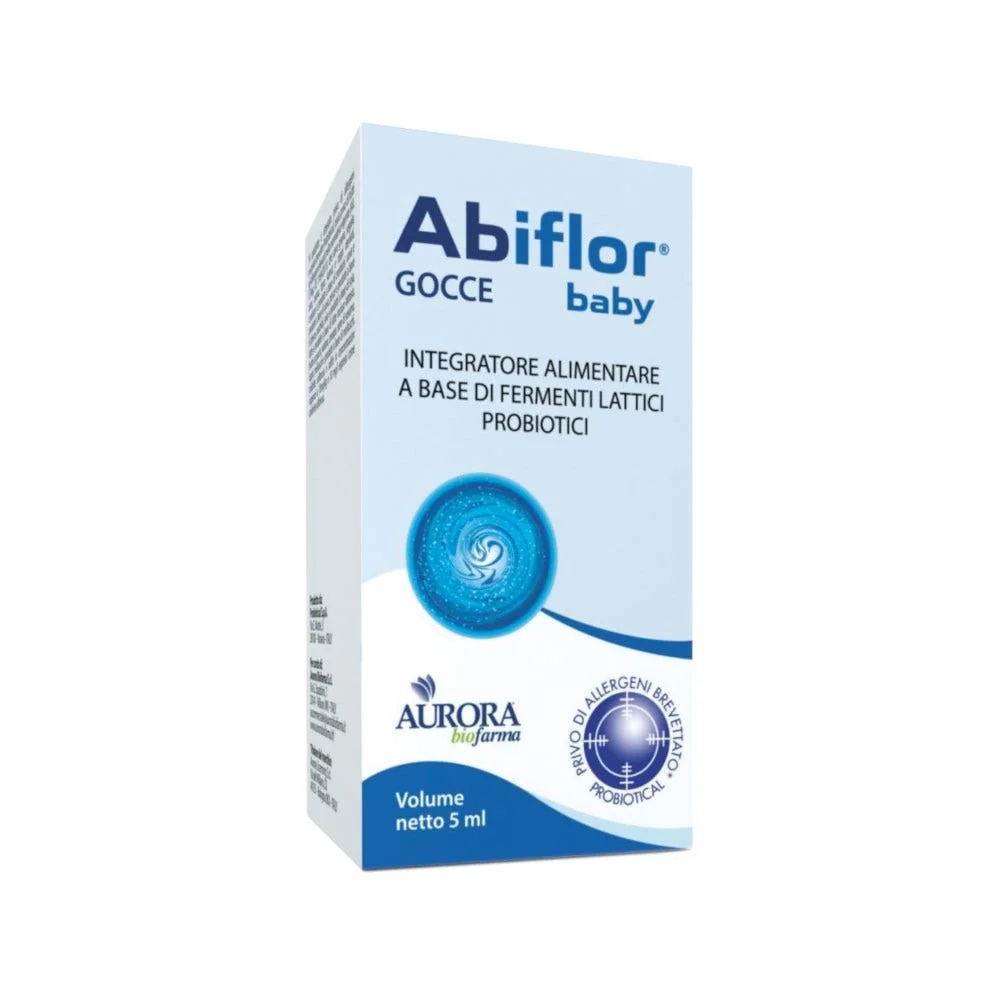 Abiflor Baby Drops 5 ml Probiotisches Nahrungsergänzungsmittel mit Milchsäurebakterien