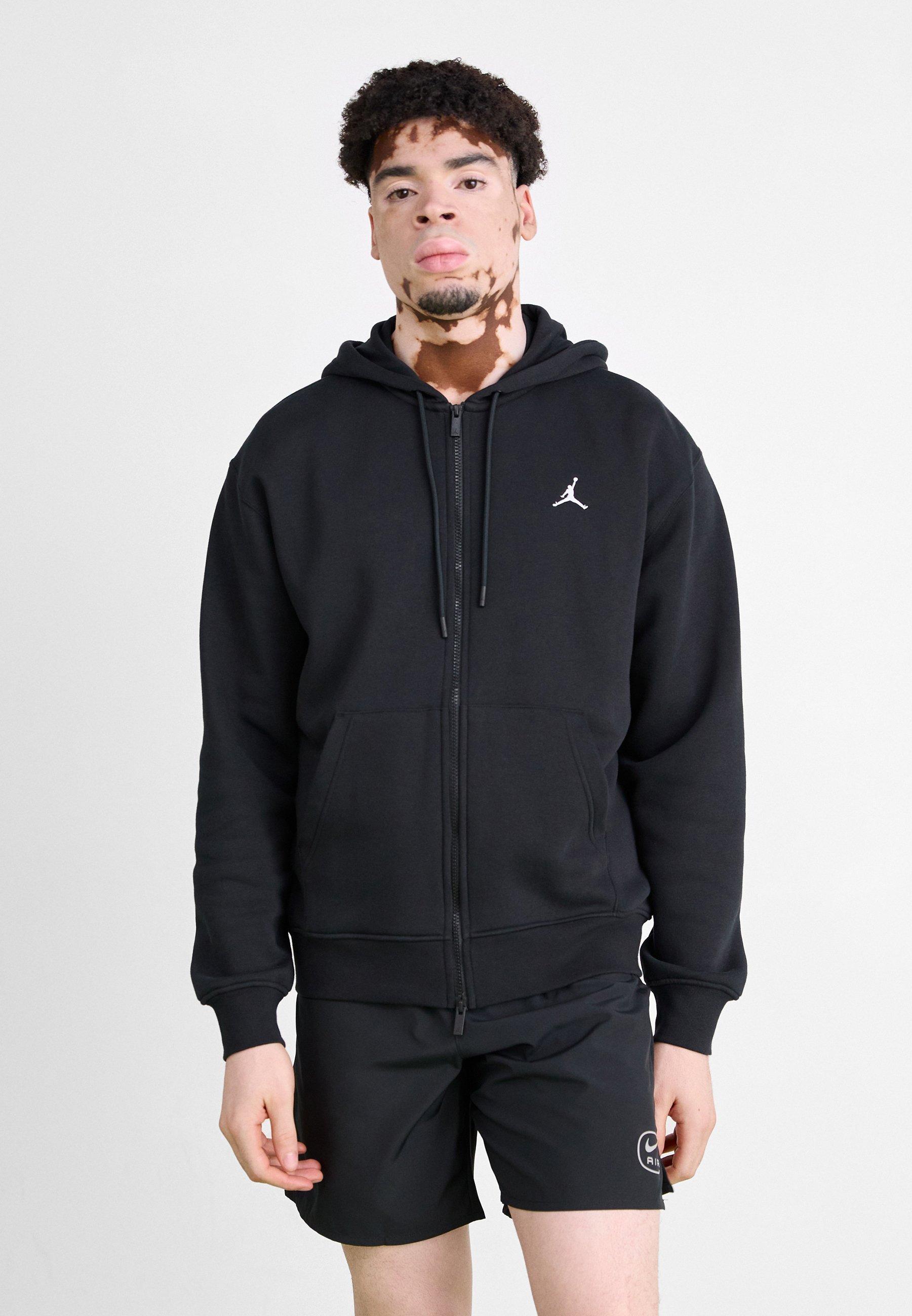 Sweat-shirt zippé Jordan - noir/blanc