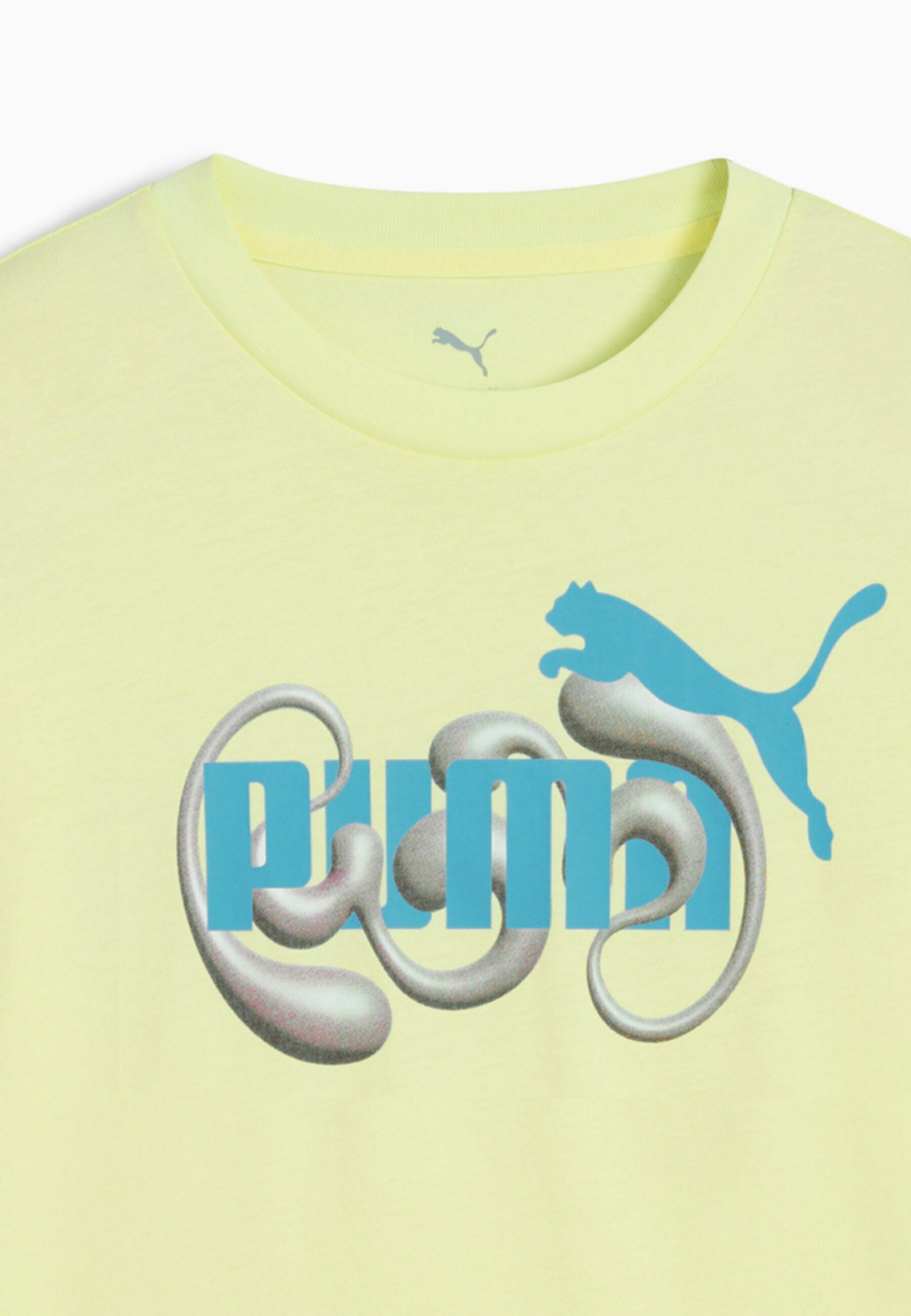 Puma GRAPHIC LOGO - Tricou cu imprimeu - gold moon