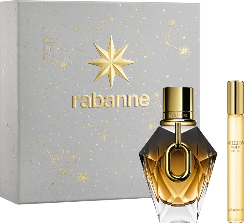 Rabanne Million Gold For Her Le Parfum dāvanu komplekts sievietēm