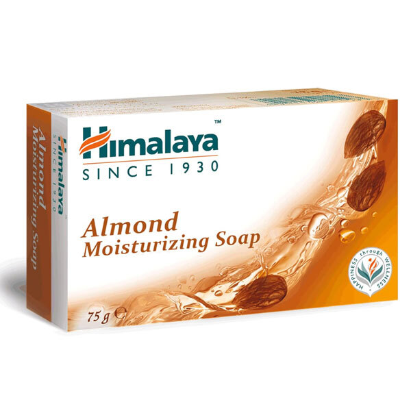 Jabón hidratante de almendras Himalaya Herbals