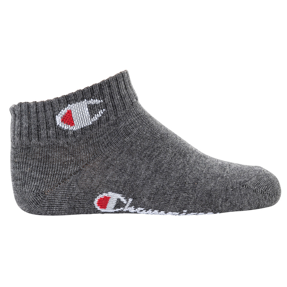  Paquete De 3 Calcetines Champion Corte Regular Liso Al Tobillo
