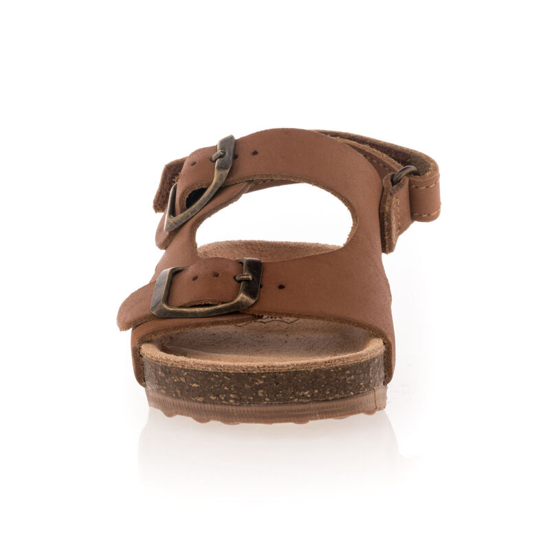 Brune sandaler/sko med åpen tå til babygutt