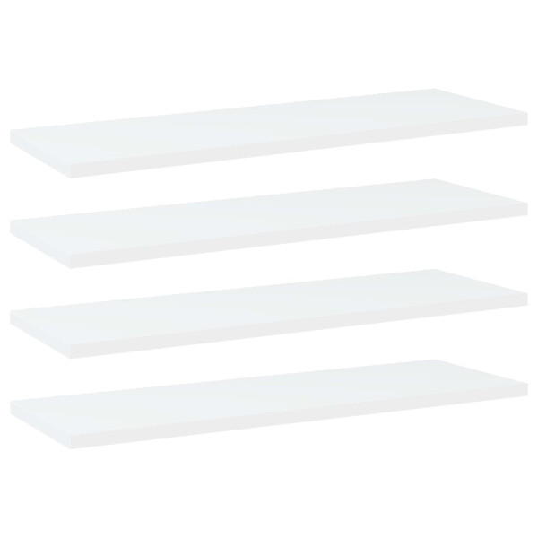 Płyta na półki Biały 60 x 20 x 1.5 cm Materiał drewnopochodny vidaXL