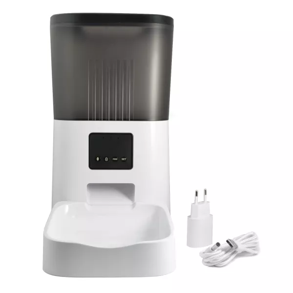 Inteligentny Automatyczny Dozownik Karmy 4L Audio Wifi Tuya