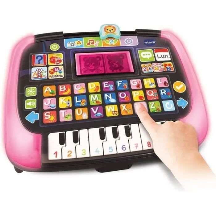 VTECH P'tit Genius Magic Light Pædagogisk Tablet til børn fra 2 år - Sort/Blå - Unisex