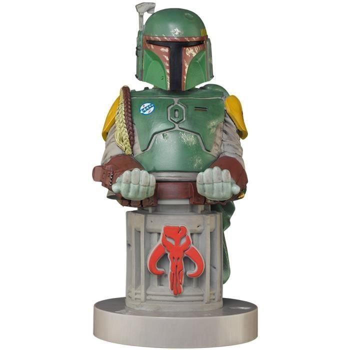 Figura de Boba Fett - Soporte y cargador para mando y smartphone - Exquisite Gaming