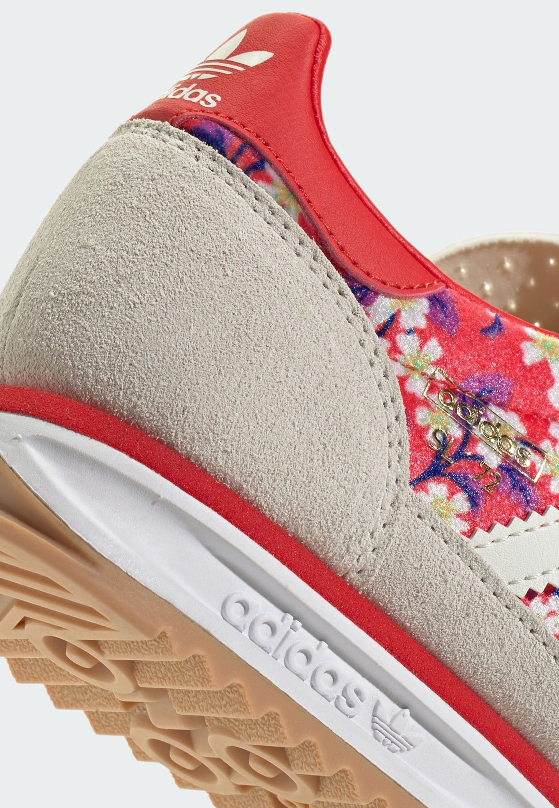 adidas Originals -tennarit - punainen luonnonvalkoinen alumiinioksidi