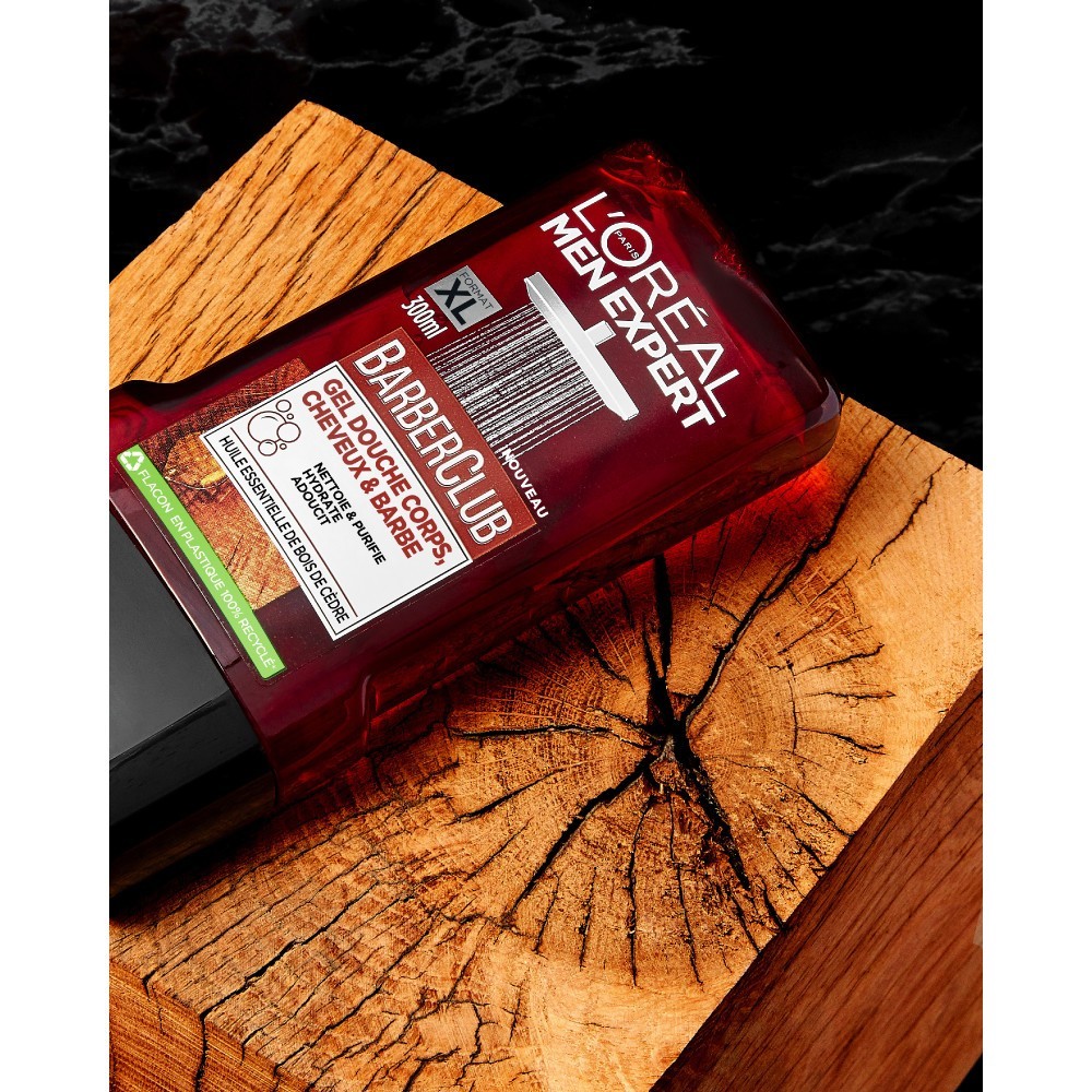 L´Oréal Men Expert Expert Barber Club Gel Douche 3en1 -