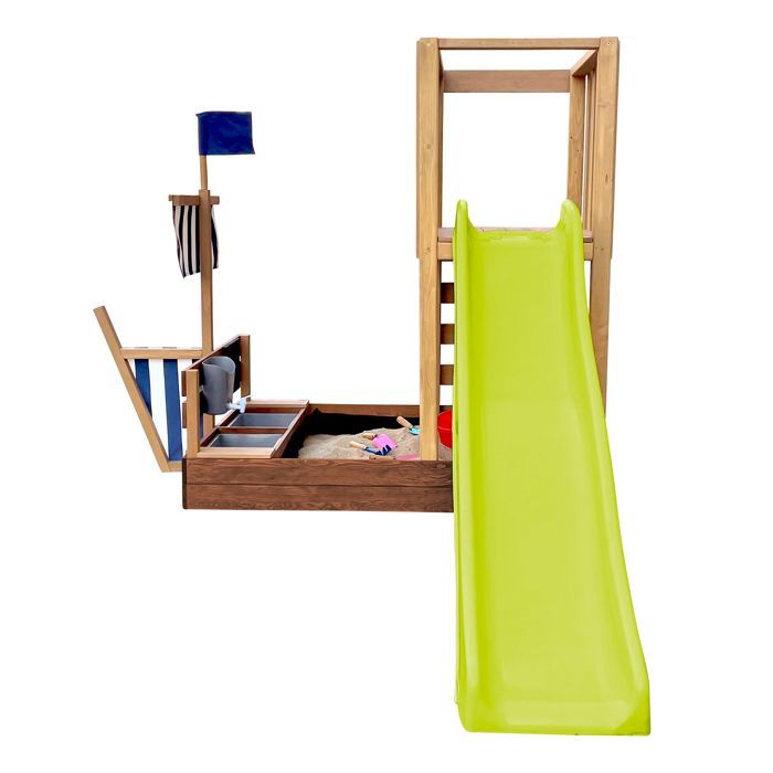 Zona de juegos - AXI - Vicky - Madera de cicuta - Tobogán de 175 cm - Arenero incluido