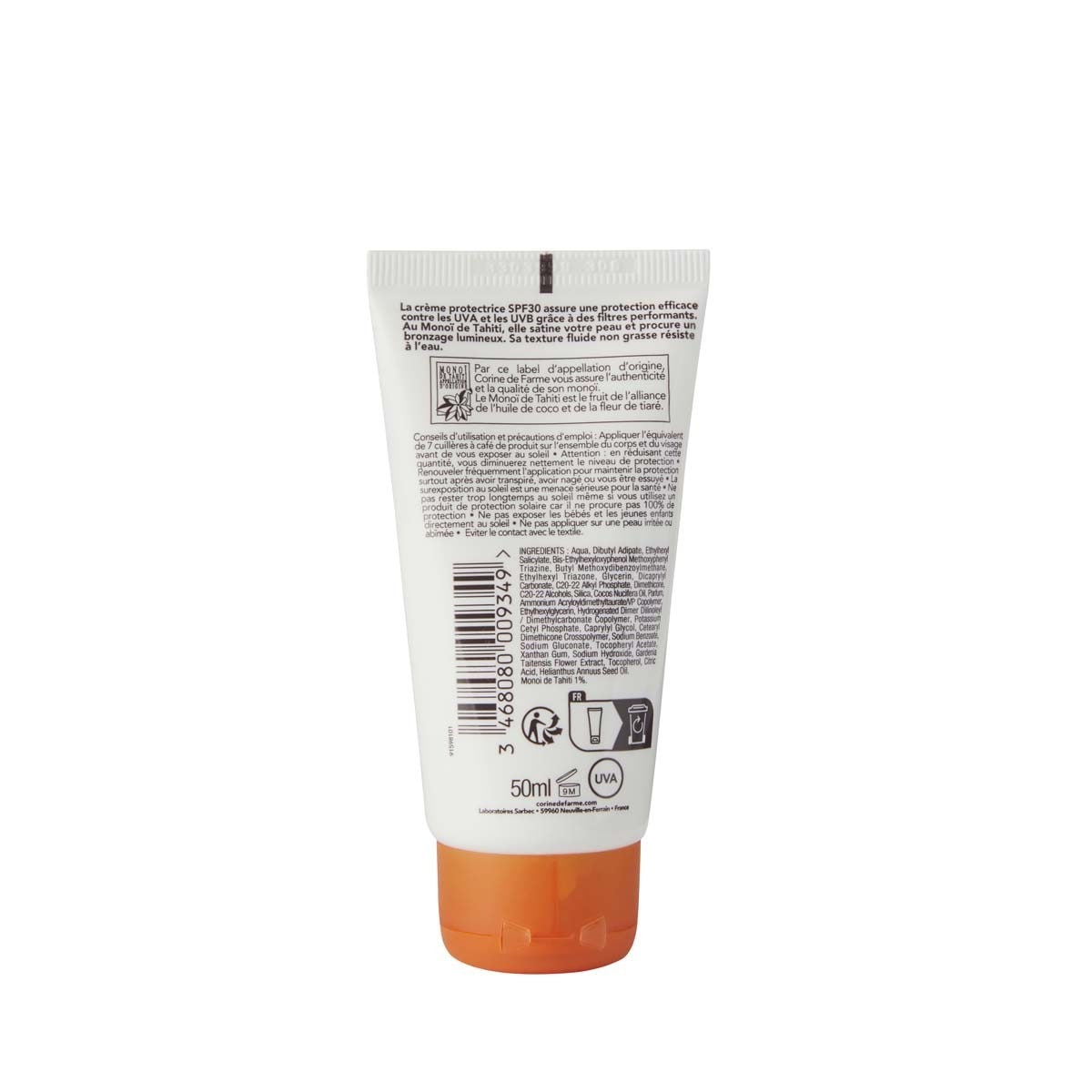 CORINE DE FARME Crème protectrice visage & corps SPF30