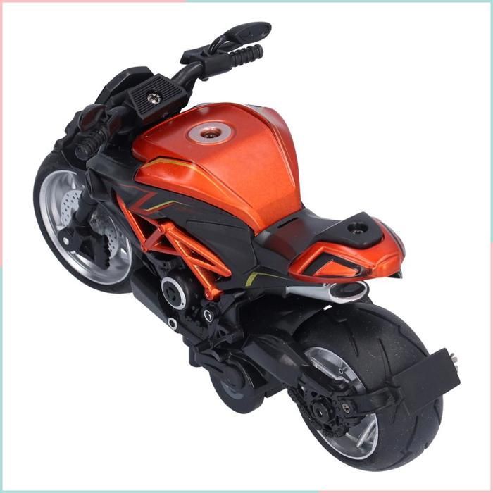 Cocosity Alloy Motorcycle Model, Durable Motorcycle Collection Toys for Children