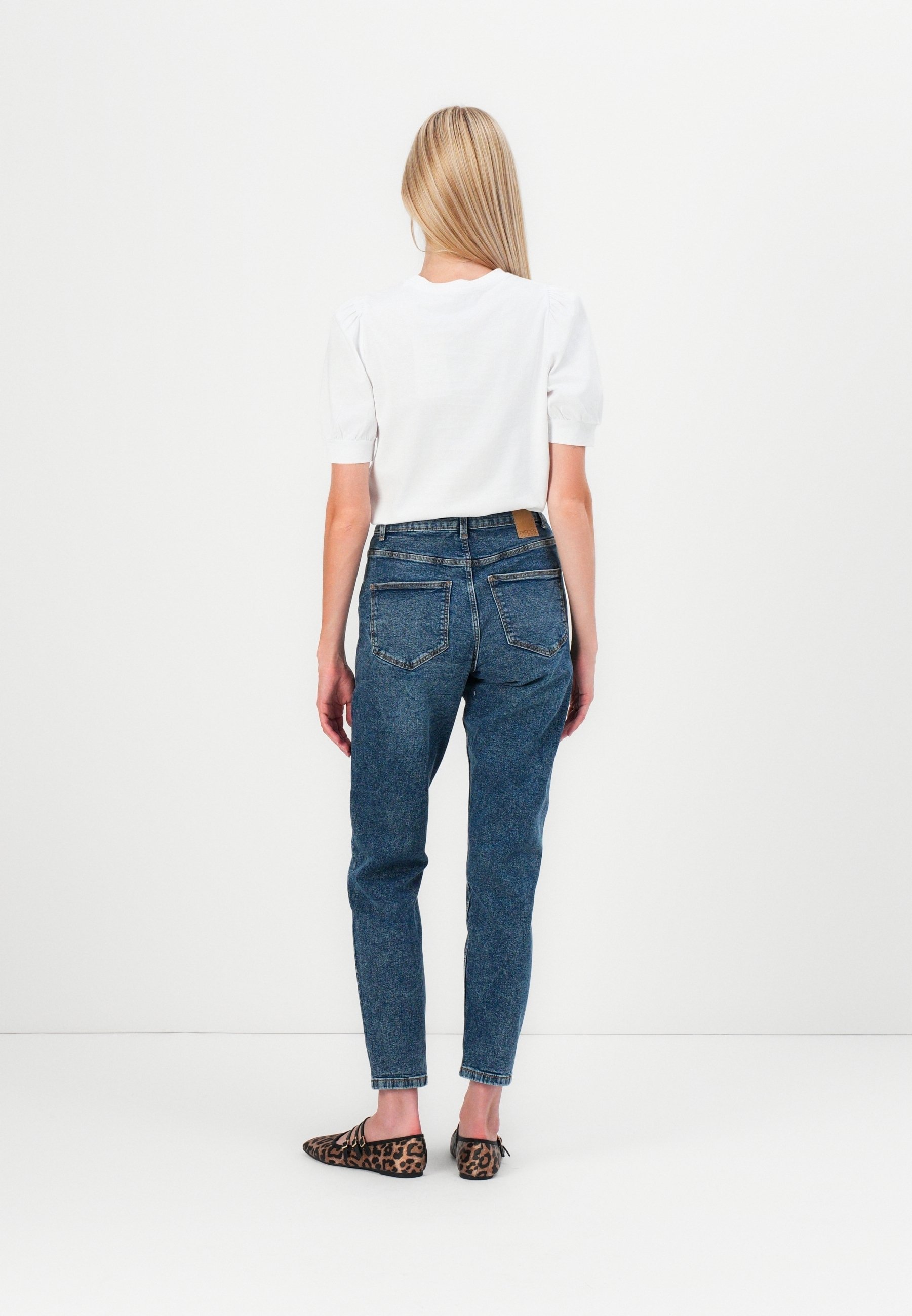 Pieces Jeans Tapered Fit - blauer Denim