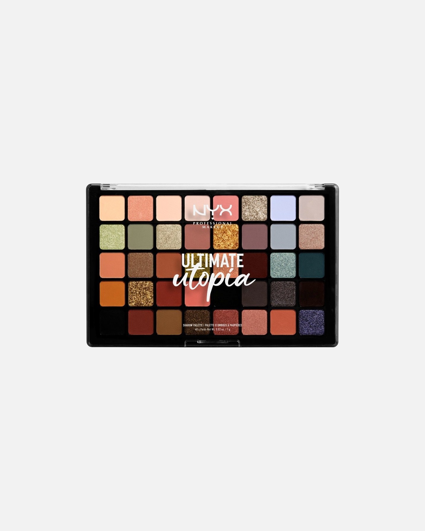 NYX Professional Makeup sjenilo za oči Pride Makeup Ultimate Utopia sjenilo za oči - 40 g