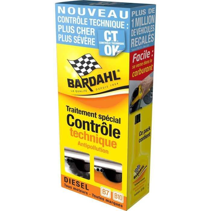 Special treatment for diesel vehicle inspection, 350ml, BARDAHL