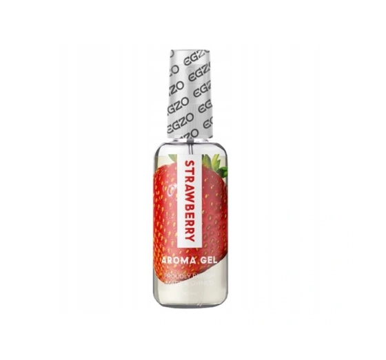 Egzo Aroma Gel jadalny lubrykant o smaku truskawkowym 50 ml