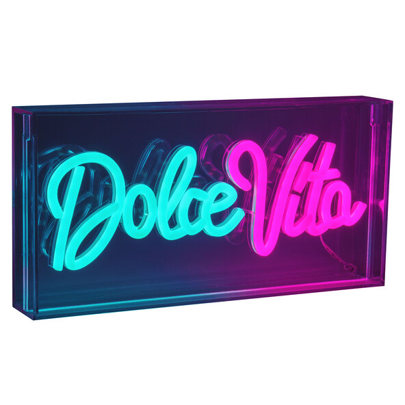 Letrero LED Dolce Vita