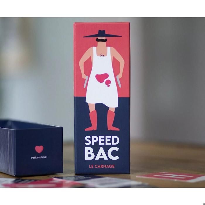 Jeu d'ambiance Pixie Games Speed Bac Le Carnage - Pixie Games - Jeu d’ambiance - Multicolore - Blanc - Mixte