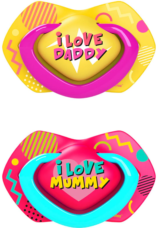 Canpol bebês Neon Love A 0-6m smoczek
