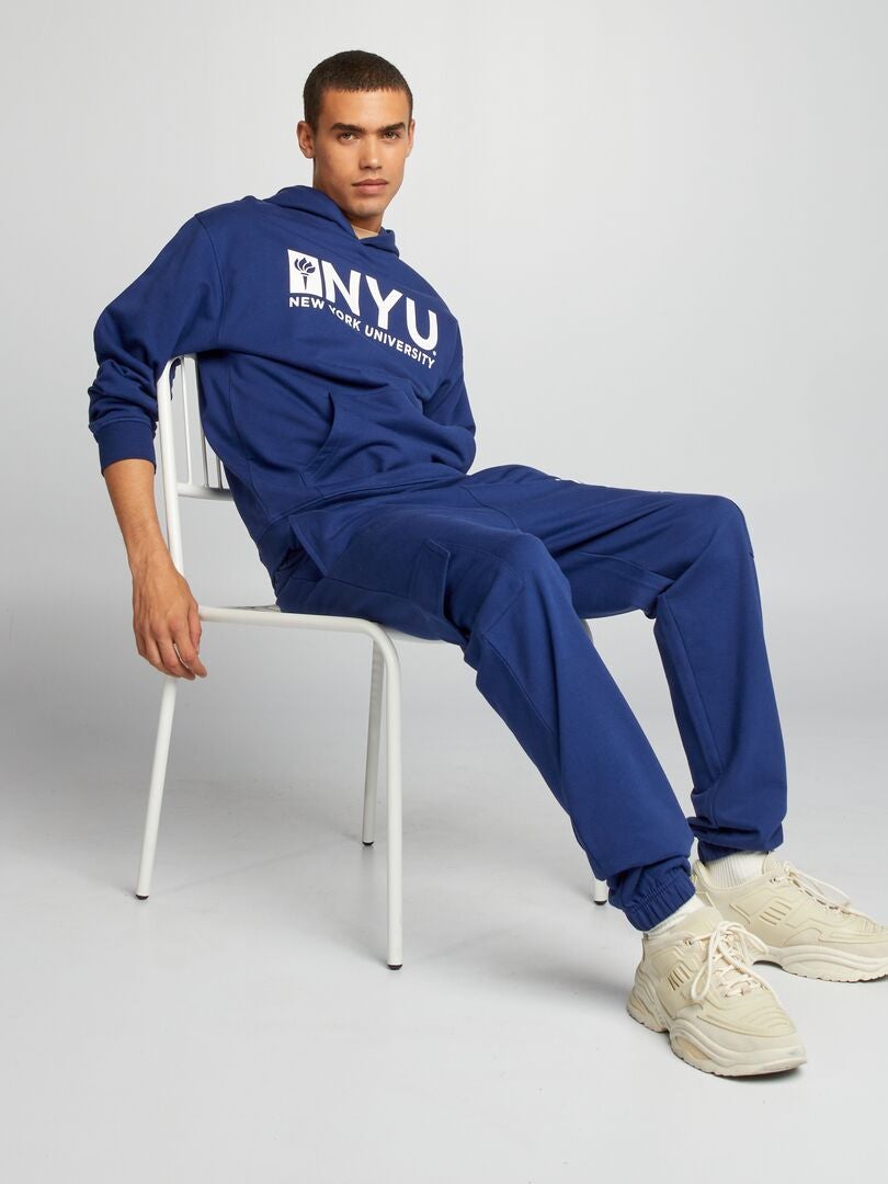 New York University Hoodie - BLAUW