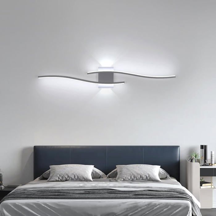 DELIPOP 27W LED-wandlamp - 6500K koel wit - Moderne binnenverlichting - Energiezuinig voor trappen, hal en woonkamer