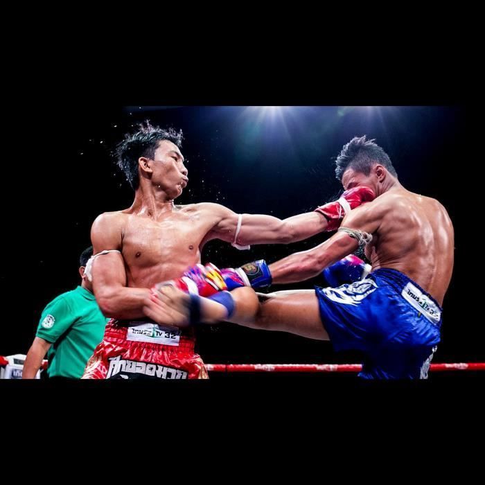 Traditional Thai Boxing, Kickboxing, Muay Thai, and MMA Shorts | Black and Red | Children's and Adult Sizes | Thailand