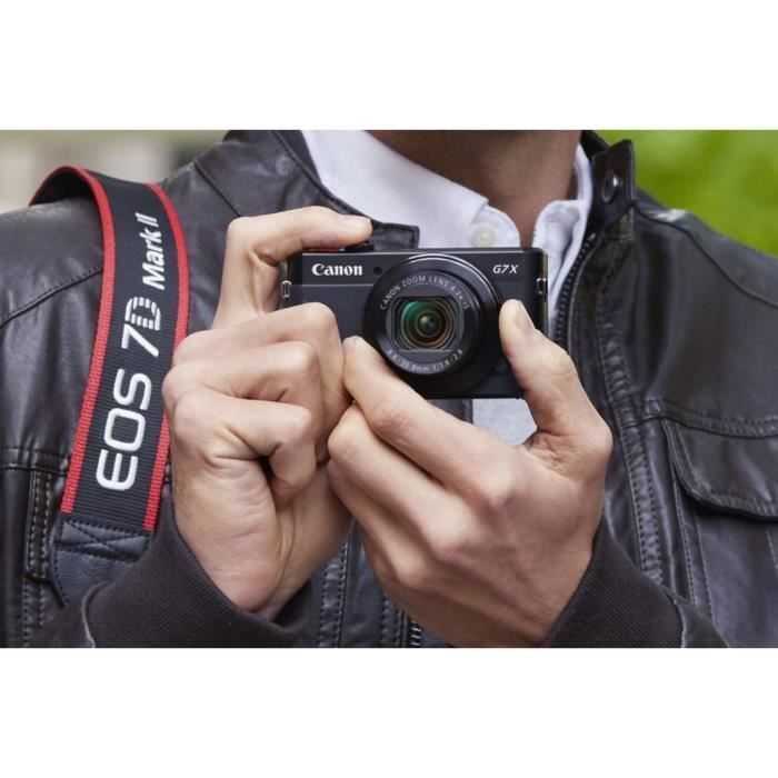 CANON G7X MKII PowerShot 20MP Kompaktkamera - Schwarz