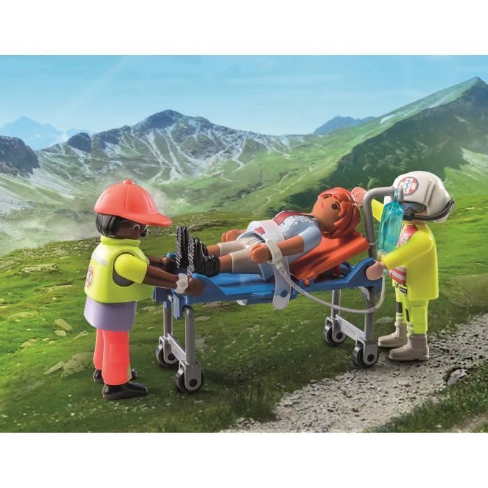 PLAYMOBIL 71203 Reddingshelikopter, Figuur, Stadsactie Reddingsteam