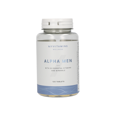 Mes gélules protéinées Alpha Men, complément multivitaminé, 120 gélules