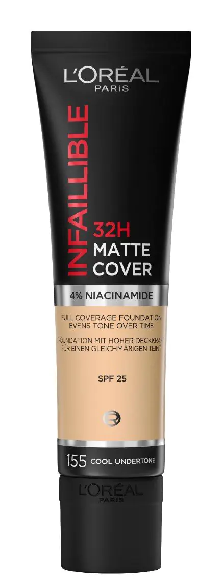 L'Oréal Paris Infaillible 24H Matt Cover Podkład 155 Natural Rose