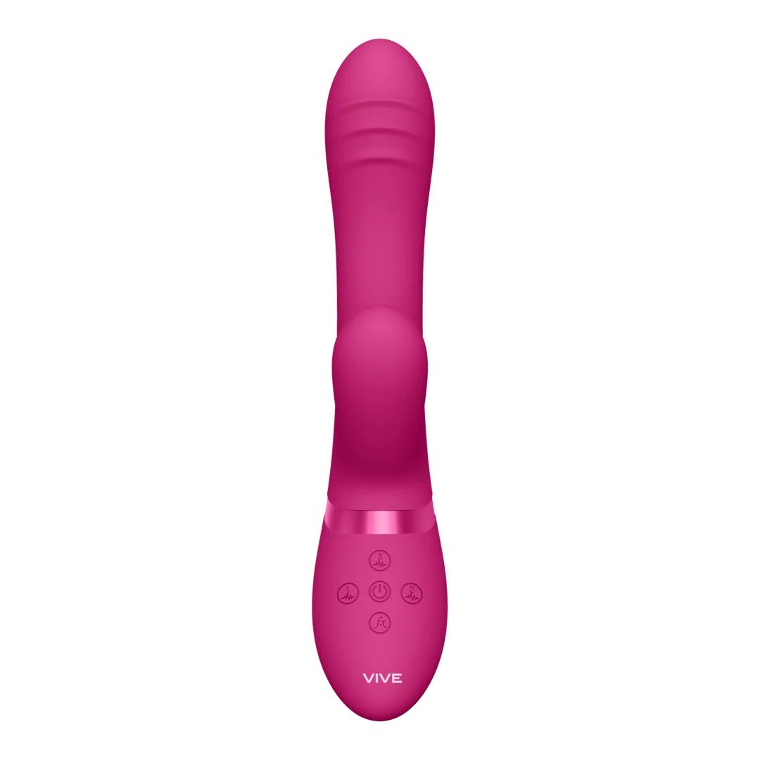 Vive by Shots Tani pirkstu kustību vibrators ar pulsējošiem viļņiem Vibratori