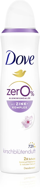 Dove 0% ALU Cherry Blossom alumīnija nesaturošs dezodorants aerosols