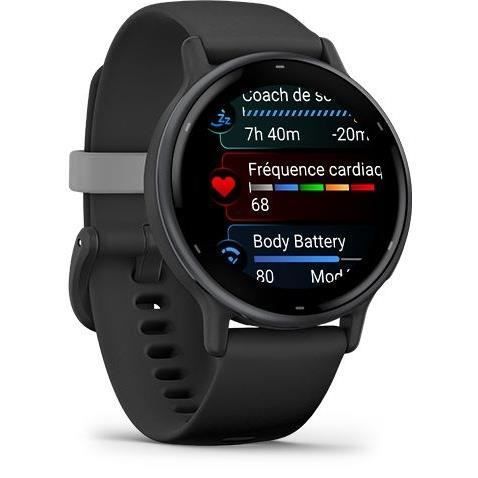 Smartwatch - GARMIN - Vivoactive 5 - Pulseira de silicone preta