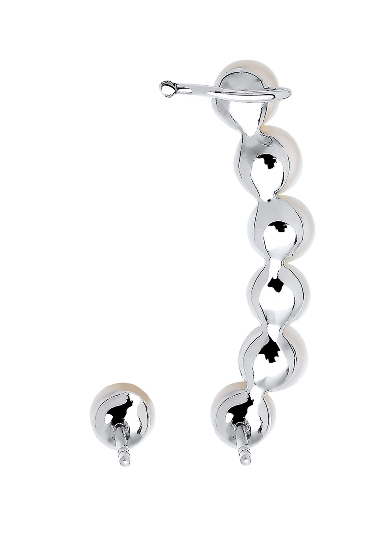 Elli avec Perles de Culture d'Eau Douce en argent
