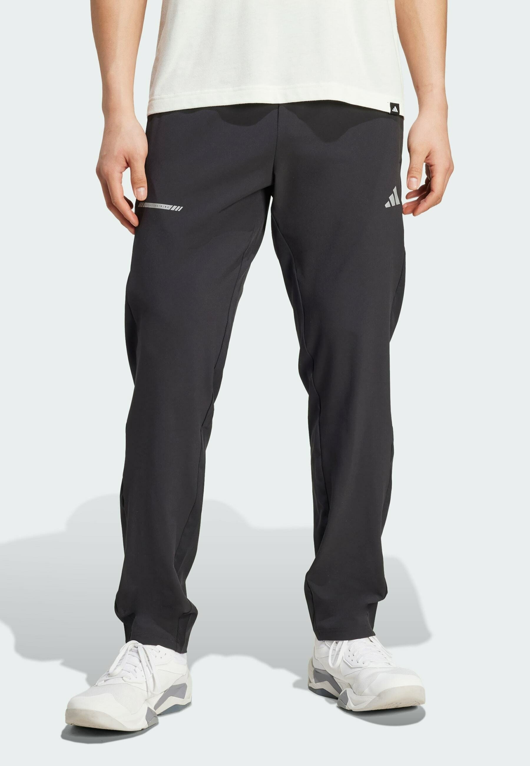 adidas Performance TRAINING ESSENTIALS VAKANTIEPAKKET - Trainingsbroek - zwart