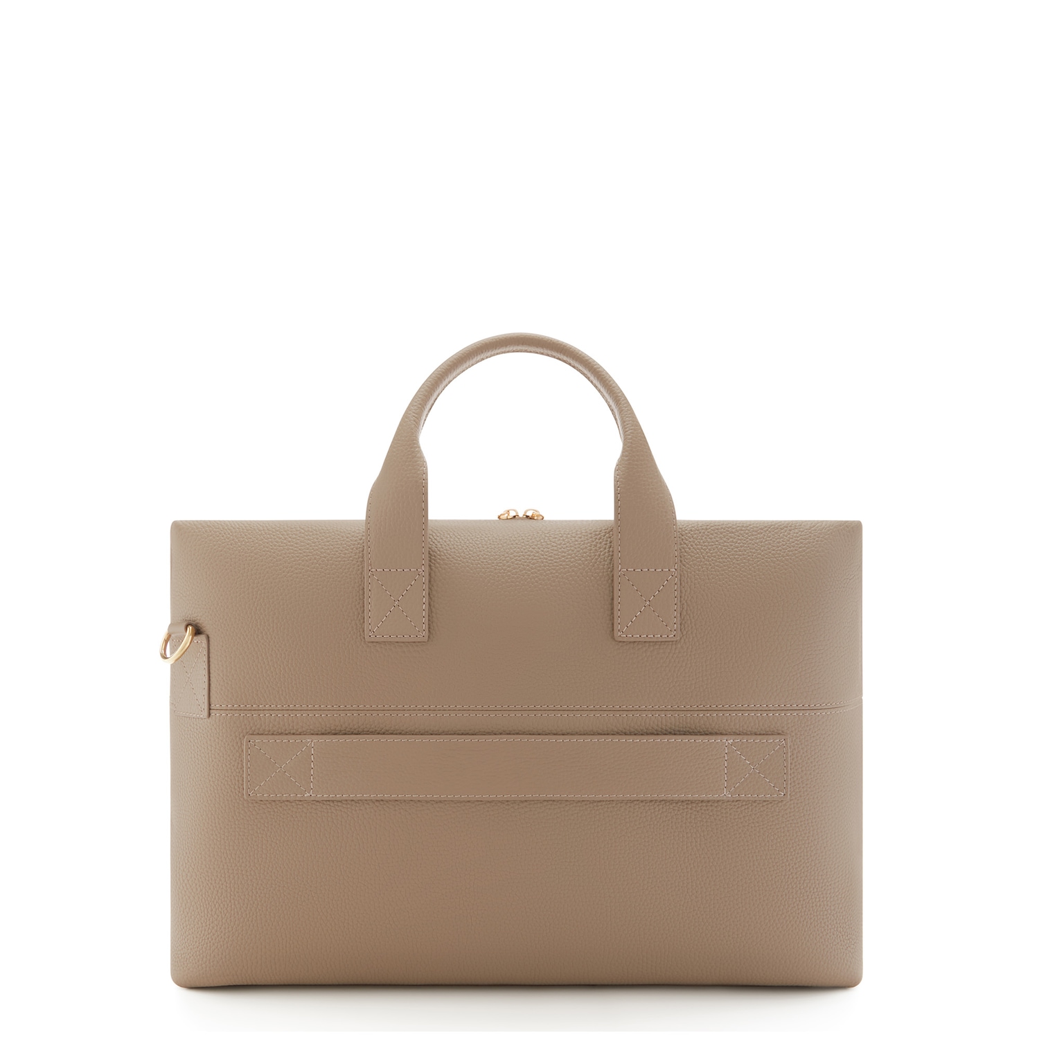 Isabel Bernard Sac à main Sac à main Isabel Bernard Honoré Anique Taupe – Cuir de veau – Honoré Anique