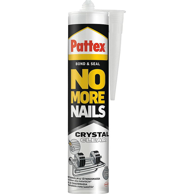Pattex Geen nagels meer Crystal Pattex
