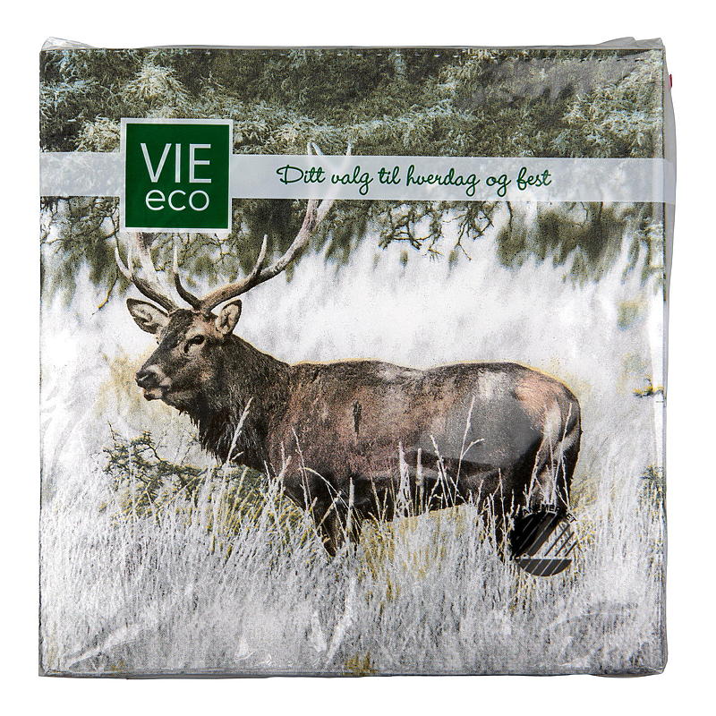 Vie Eco Servietter 20-pak 33x33 cm, Vinter