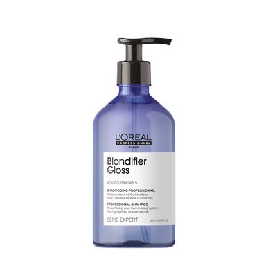 L'Oréal Professionnel Serie Expert Blondifier Gloss Shampooing Pleiende og lysnende sjampo for blondt hår 500 ml 500 ml