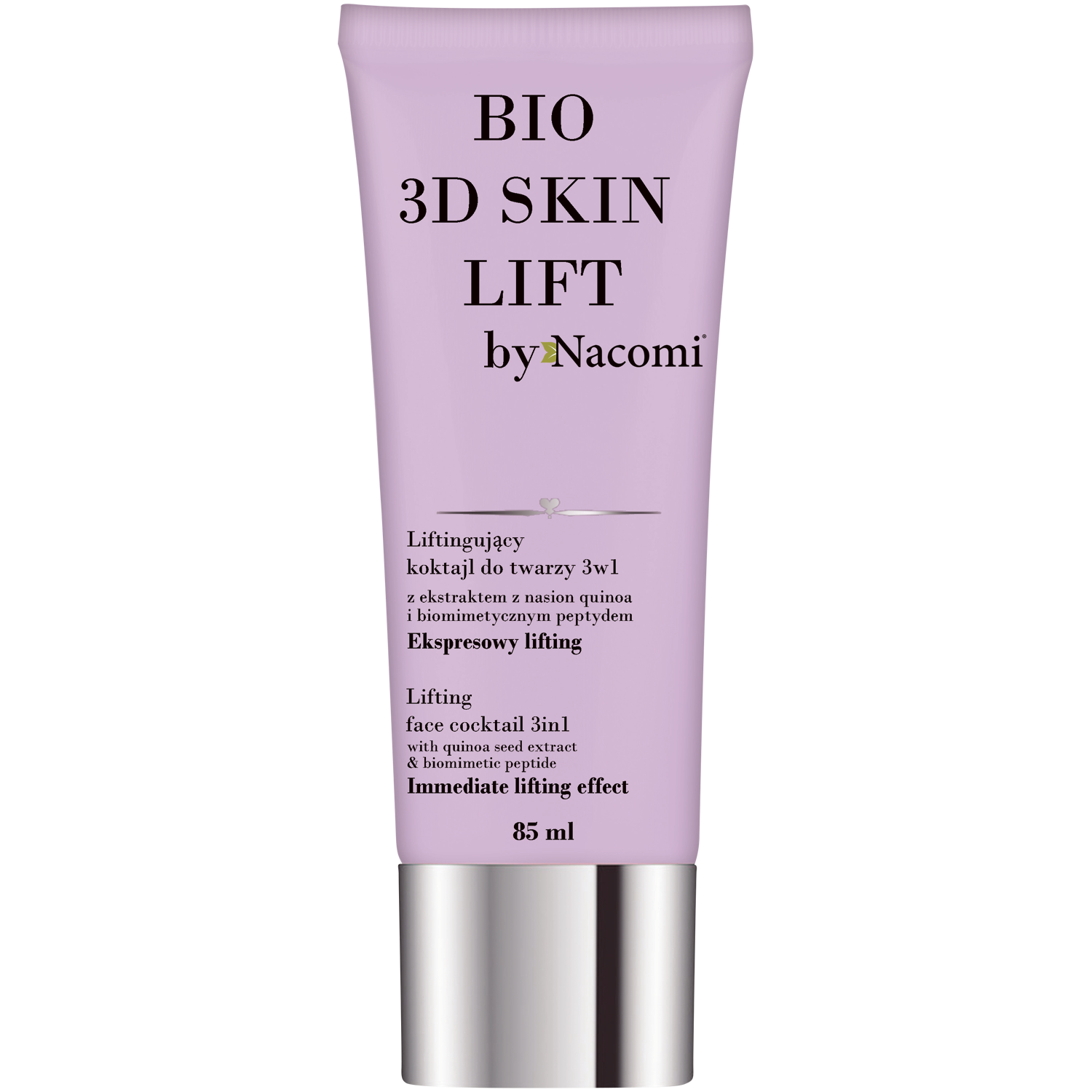 Nacomi koktajl do twarzy o działaniu liftingującym 85ml Bio 3D Skin Lift