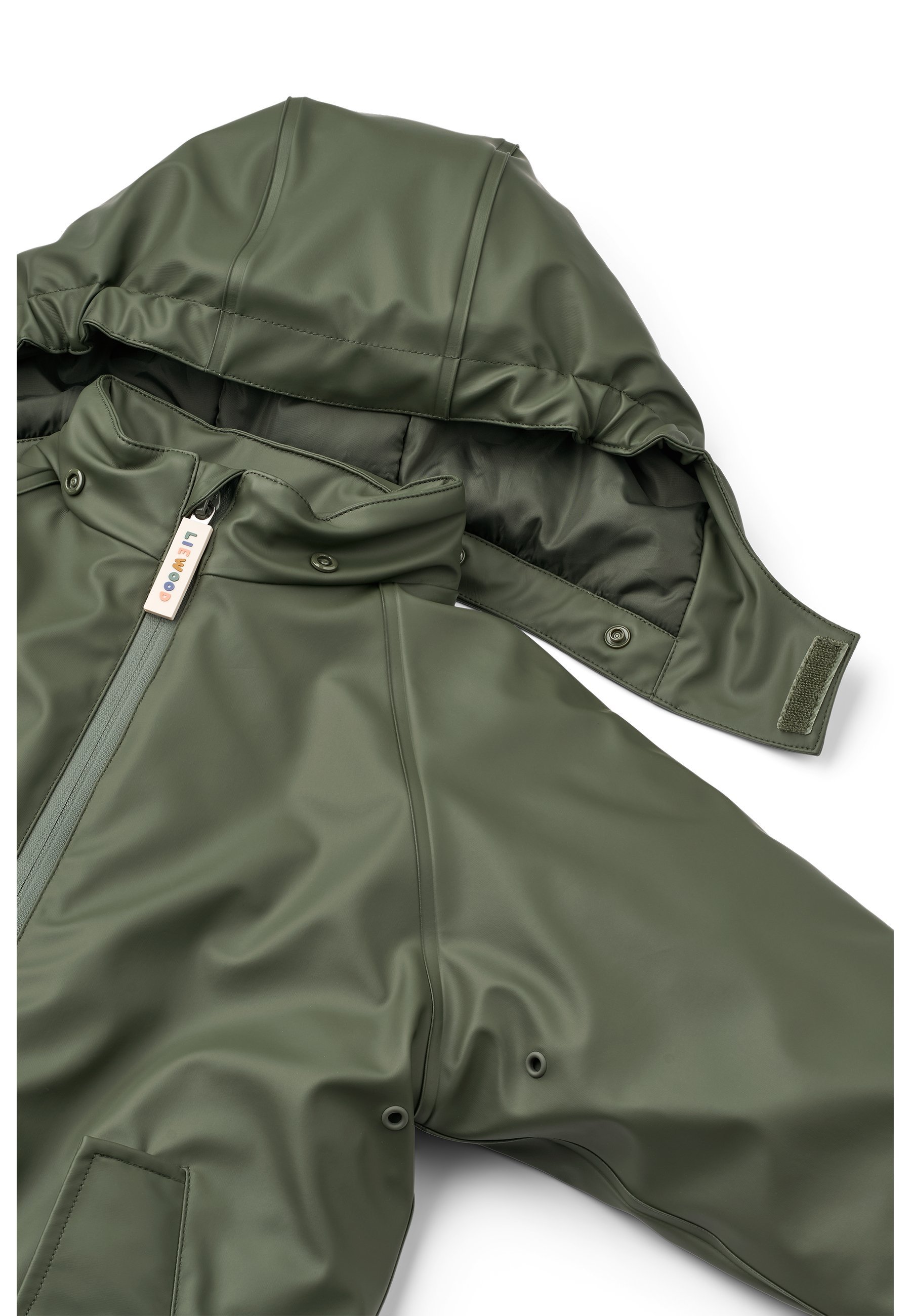 Liewood MADDY UNISEX - Regenpak - jagersgroen