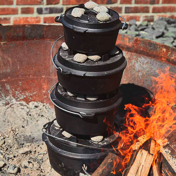 3.7 L Dutch oven, without feet